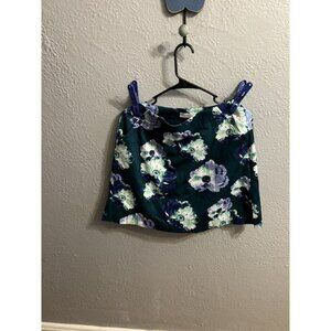 Lady Hagen Green Floral Golf Skorts Size 8 Womens Pockets